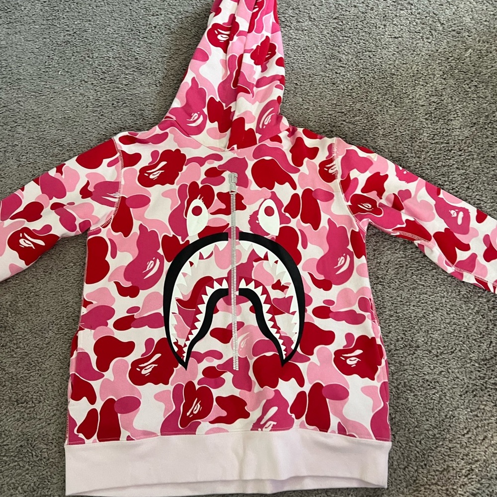 Bape kids hoodie size 8-10